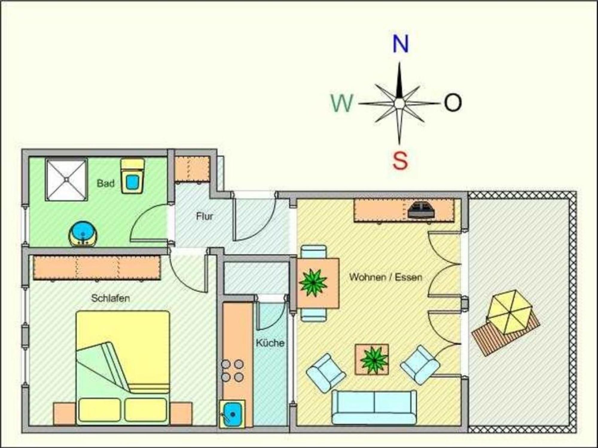 Unter Den Kolonnaden 13 Otel Kühlungsborn Dış mekan fotoğraf